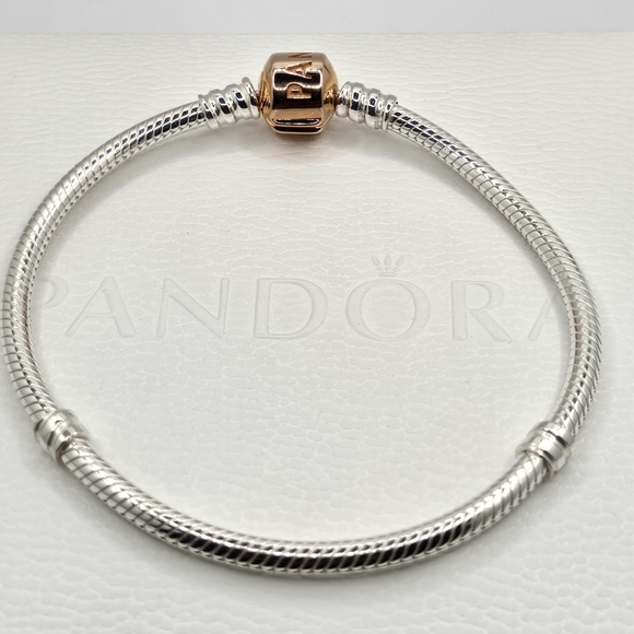 ⭐️ Authentic Pandora ROSE BARREL BRACELET - Picture 4 of 5
